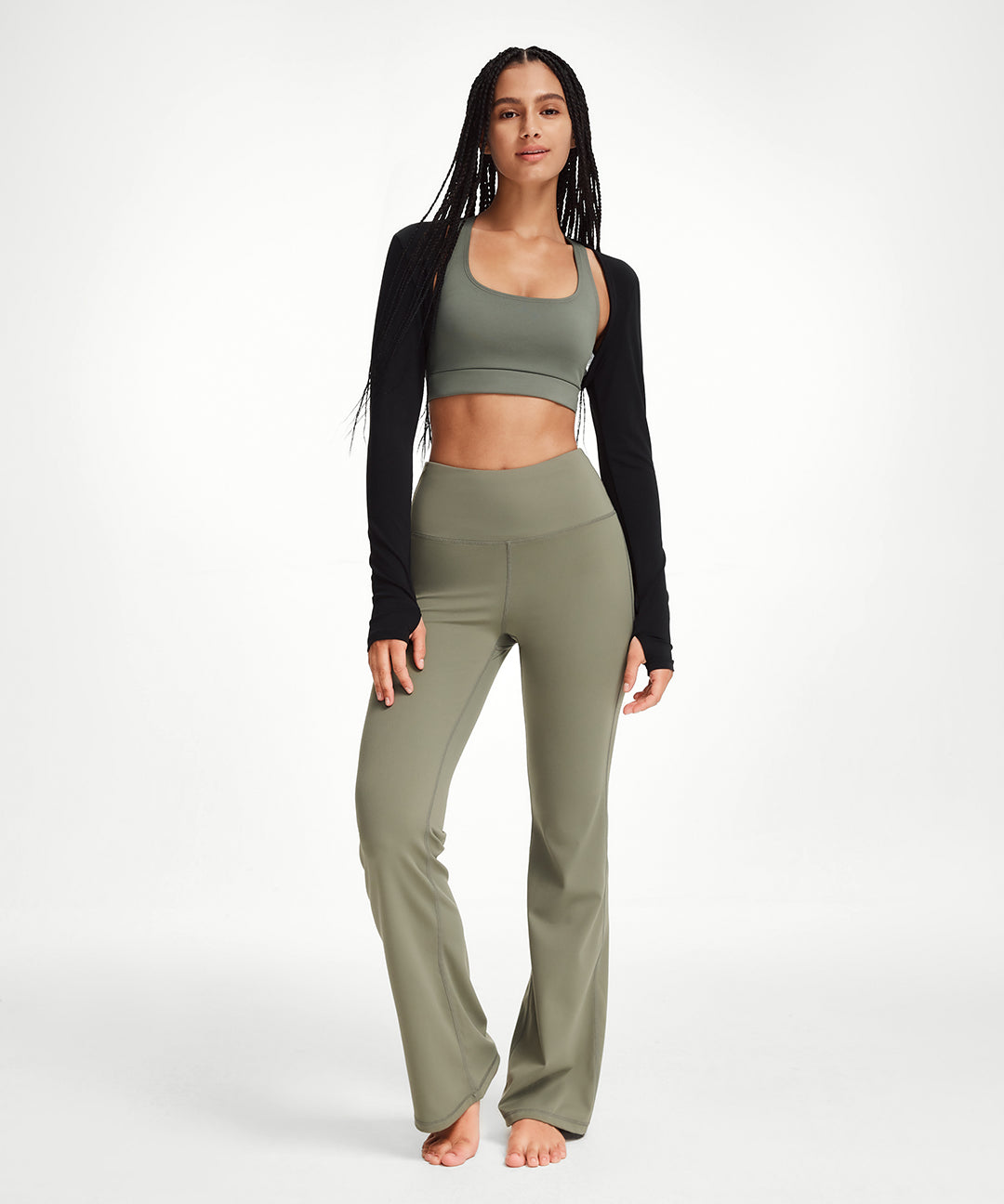 Crop Long Sleeve Bolero