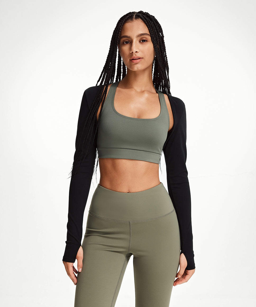 Crop Long Sleeve Bolero