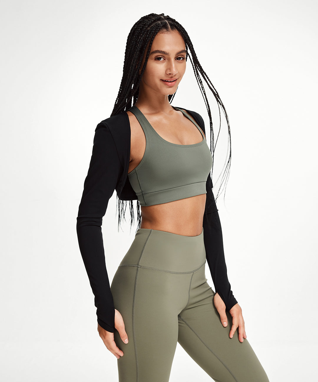 Crop Long Sleeve Bolero